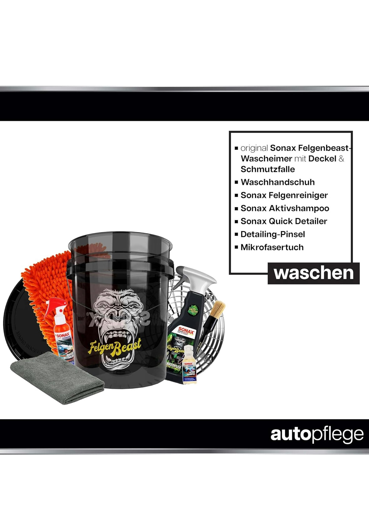 SONAX WASCHEIMER FELGENREINIGER SET